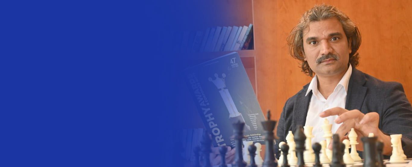 Santosh Talaghatti featured in a Trophy Awards recognition for training and consulting excellence